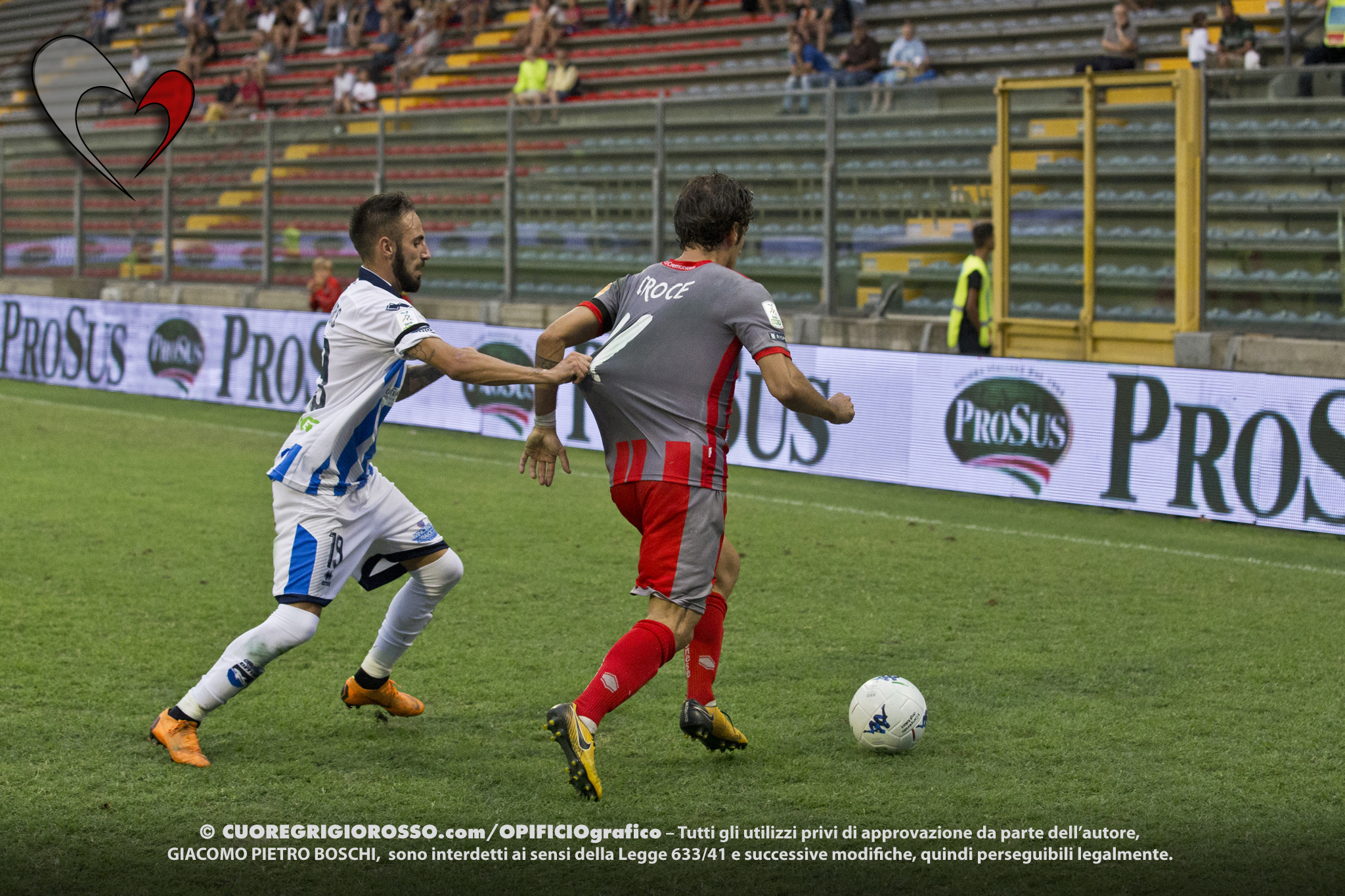 Croce contro il Pescara
