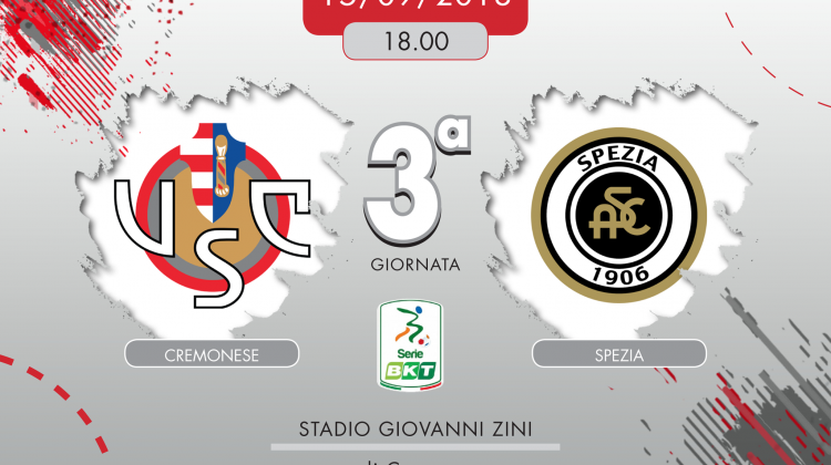 Cremonese-Spezia 2-0, tabellino e cronaca