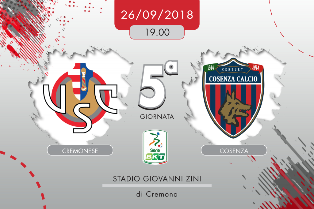 Cremonese-Cosenza 2-0, tabellino e cronaca