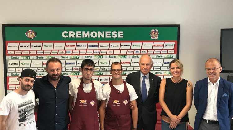 I ragazzi del team #Thisability in servizio allo Zini