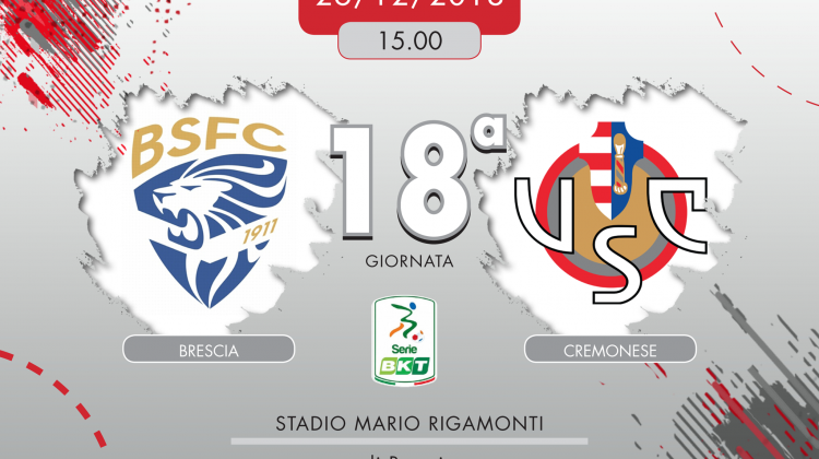 Brescia-Cremonese 3-2, tabellino e cronaca