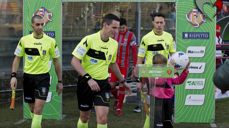 Cremonese-Crotone, la designazione arbitrale