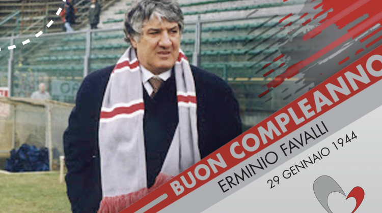 Auguri ad Erminio Favalli, il Cuore Grigiorosso