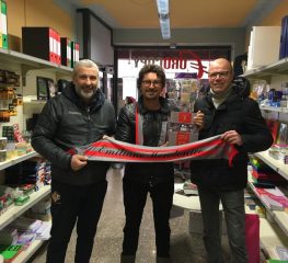 Consegnato l’Almanacco Grigiorosso al Ministro Toninelli