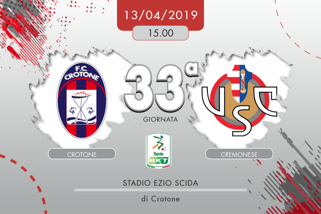 Crotone-Cremonese 0-0, tabellino e cronaca