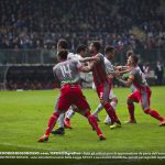 Situazione di gioco da corner cremo lecce