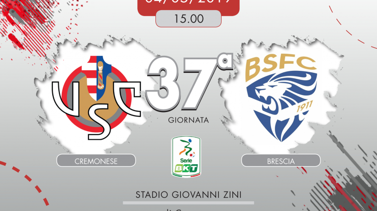 Cremonese-Brescia 0-0, tabellino e cronaca