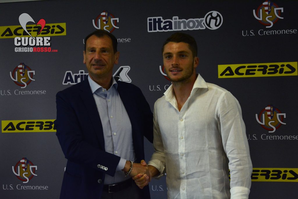 Palombi: «Qui per consacrarmi. Darò tutto per la Cremo»