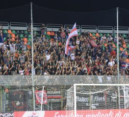 Venezia-Cremonese, le foto dei tifosi grigiorossi