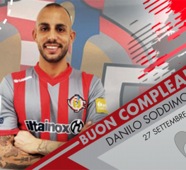 Tanti auguri al tuttofare grigiorosso, Danilo Soddimo