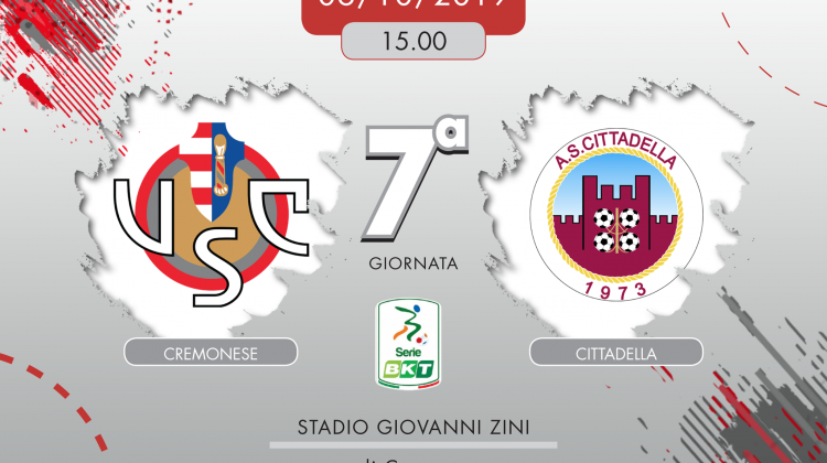 Cremonese-Cittadella 0-2, tabellino e cronaca