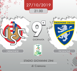 Cremonese-Frosinone 1-1, tabellino e cronaca