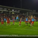 esultanza sotto curva sud cremo ascoli