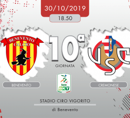 Benevento-Cremonese 2-0, tabellino e cronaca