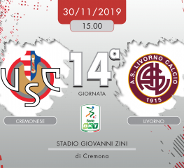 Cremonese-Livorno 0-0, tabellino e cronaca