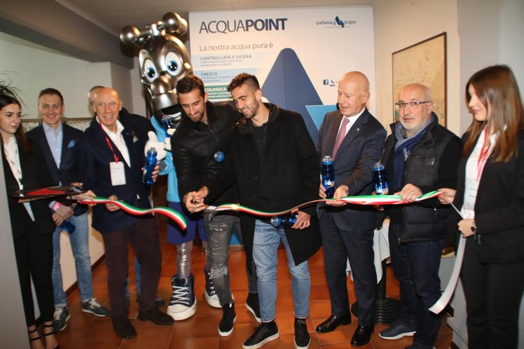 Stadio Zini, inaugurato l’Acqua Point di Padania Acque