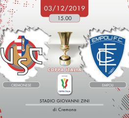 Cremonese-Empoli 1-0, tabellino e cronaca