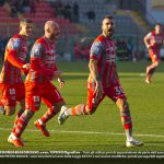 ceravolo esulta cremo juve stabia gol esultanza gruppo