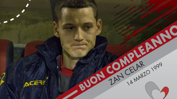 Tanti auguri Celar, giovane attaccante grigiorosso