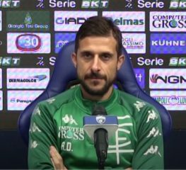 Empoli, Dionisi: «La Cremo può creare tante difficoltà»