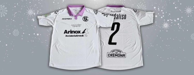 Cremo, con il Pordenone ecco la maglia natalizia [FOTO]