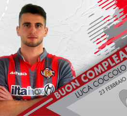 Auguri a Luca Coccolo, difensore grigiorosso