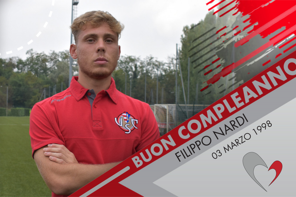 Auguri a Nardi, centrocampista grigiorosso