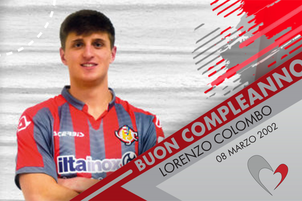Auguri Colombo, promessa del nostro calcio