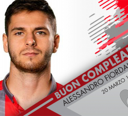 Tanti auguri a Fiordaliso, giovane difensore grigiorosso