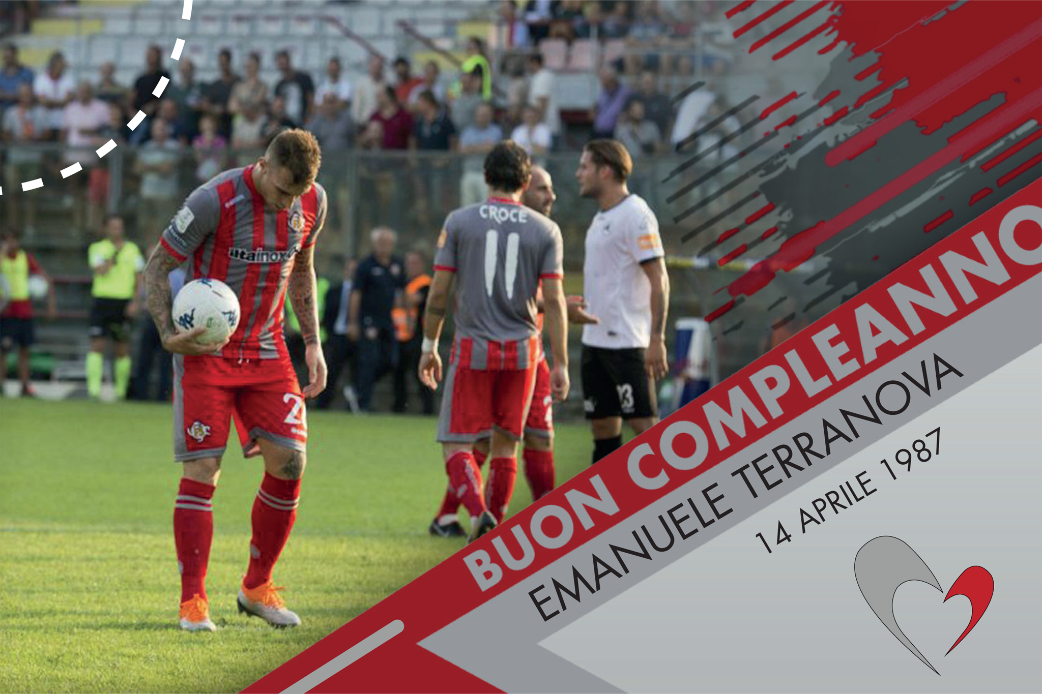 Tanti auguri a Terranova, ex muro della Cremonese!