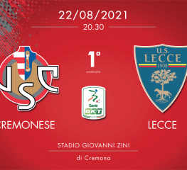 Cremonese-Lecce 3-0, tabellino e cronaca