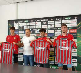 Cremonese, presentati Ciezkowski, Frey e Zunno