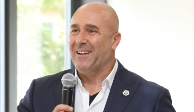 Il presidente della Ternana si complimenta con la Cremo