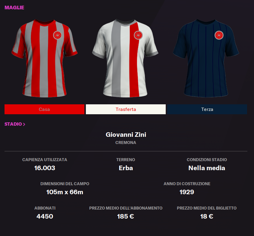 Cremonese Football manager