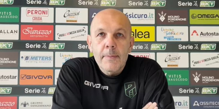 Pordenone, Tedino: «Non meritavamo di perdere»