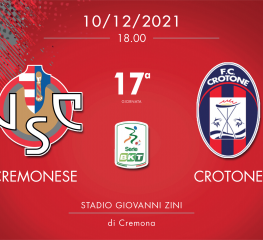 Cremonese-Crotone 3-2, tabellino e cronaca