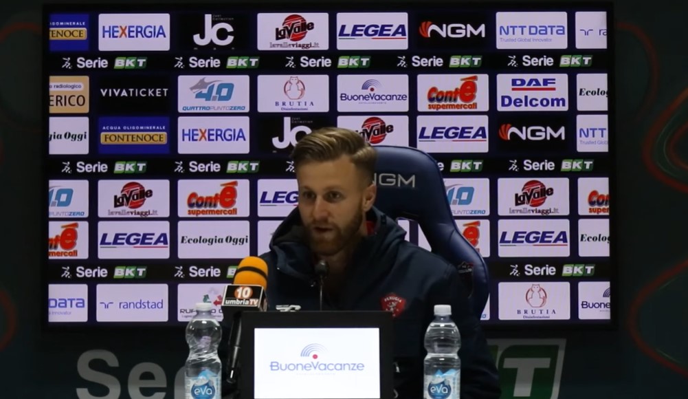 Perugia, D’Urso: «Affronteremo la Cremonese a viso aperto»