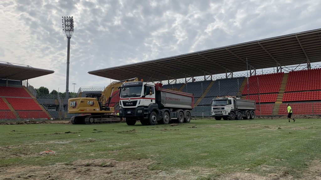 Cremonese, i lavori allo Zini proseguiranno anche di notte