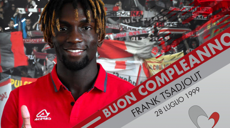 Tanti auguri a Frank Tsadjout, attaccante grigiorosso!