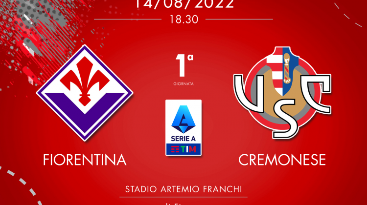 Fiorentina-Cremonese 3-2, tabellino e cronaca