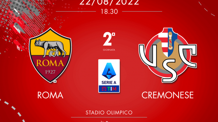 Roma-Cremonese 1-0, tabellino e cronaca