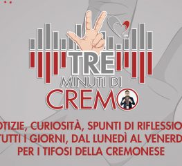 Disponibile il primo episodio della nuova stagione di “Tre minuti di Cremo”