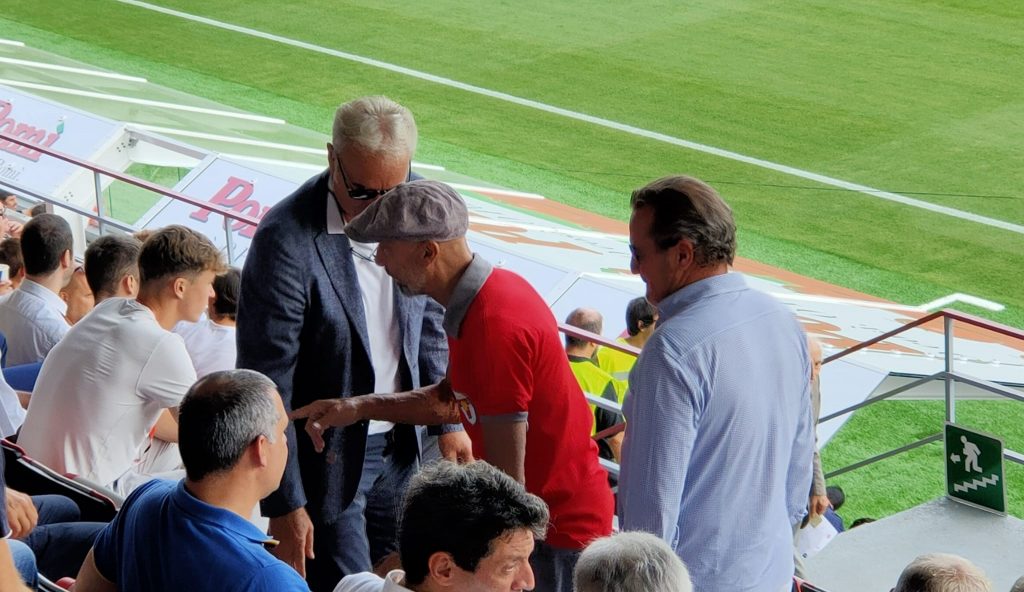 Cremonese, anche Vialli allo Zini per la sfida al Sassuolo