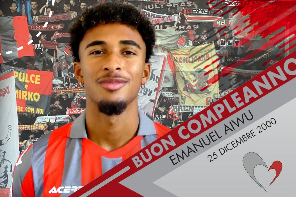 Tanti auguri a Emanuel Aiwu, difensore grigiorosso