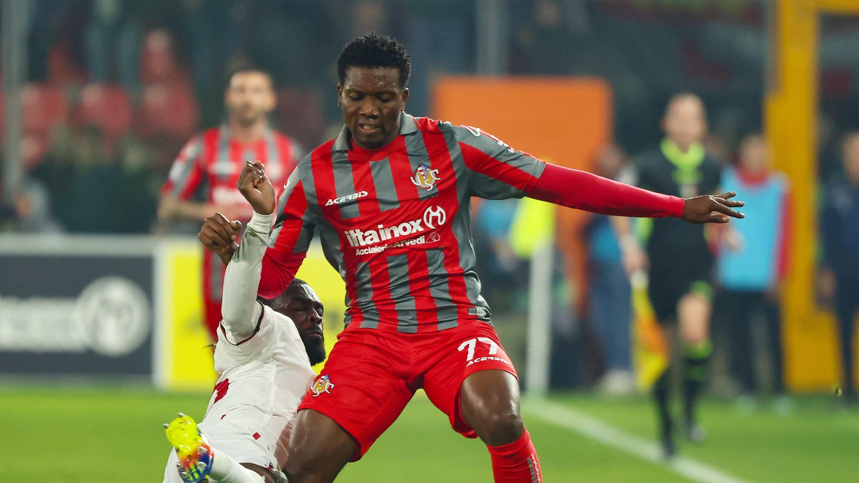 Cremonese, Okereke è tornato in campo dopo oltre 6 mesi