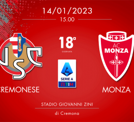 Cremonese-Monza 2-3, tabellino e cronaca