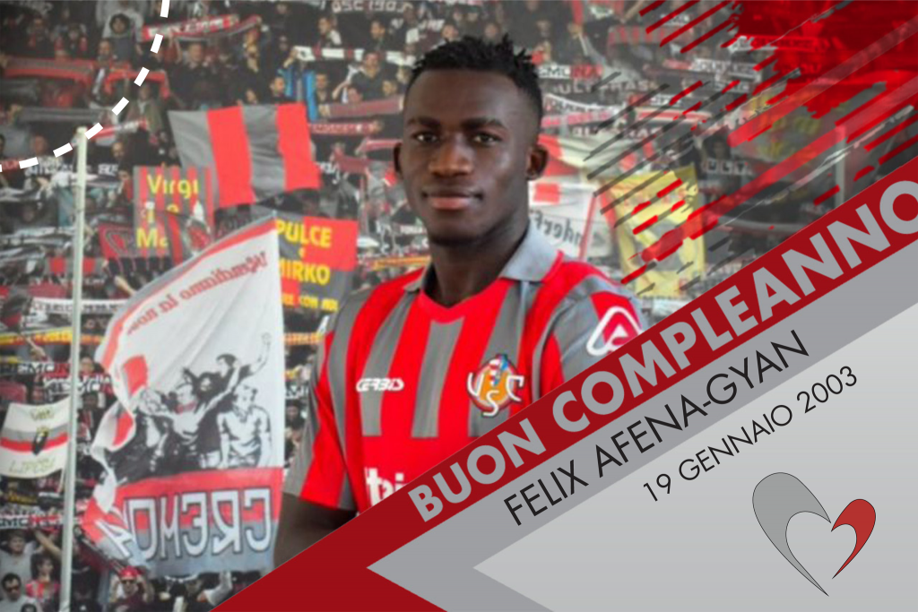 Auguri ad Afena-Gyan, giovane attaccante grigiorosso