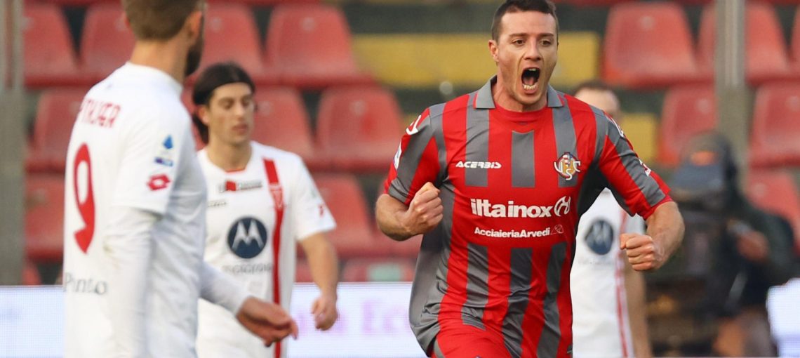 ciofani cremonese monza gol