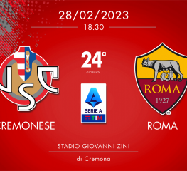 Cremonese-Roma 2-1, tabellino e cronaca