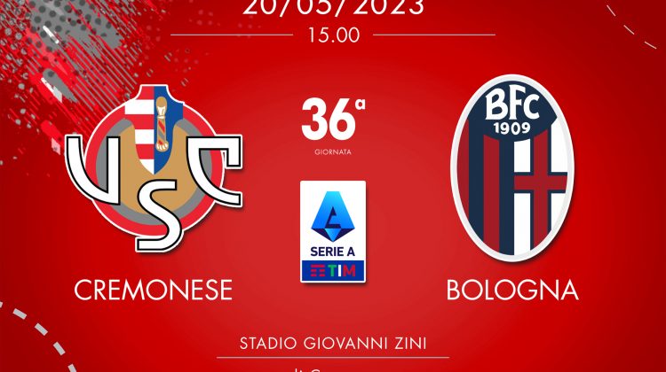 Cremonese-Bologna 1-5, tabellino e cronaca